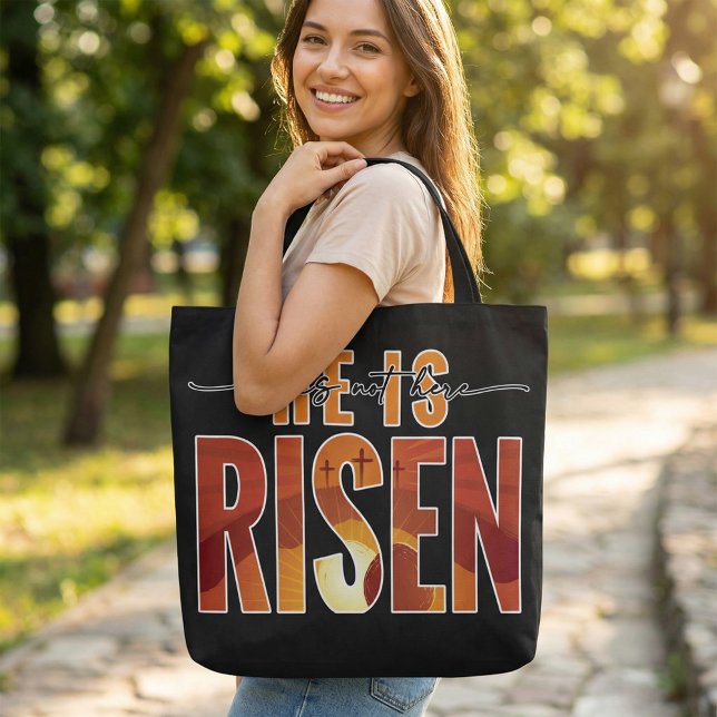 Personalised Image Tote Bag - He Is Risen (Creator Uploaded)