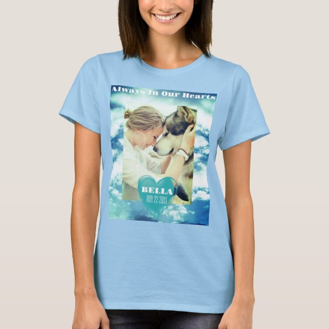 Personalised in loving memory memorial T-Shirt (Front)