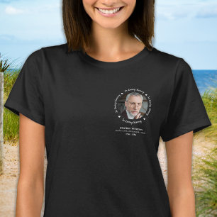 Personalised In Loving Memory Simple Photo T-Shirt
