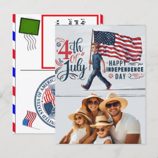 Personalised Independence Day Birthday Cards 2026