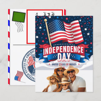Personalised Independence Day Birthday Cards 2026