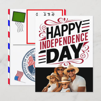 Personalised Independence Day Birthday Cards 2026
