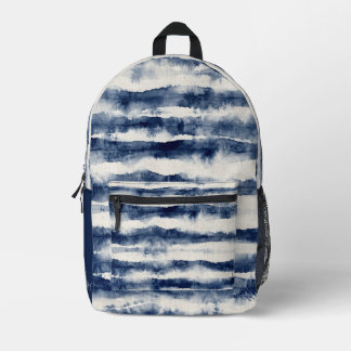 Personalised Indigo Tie Dye Backpack