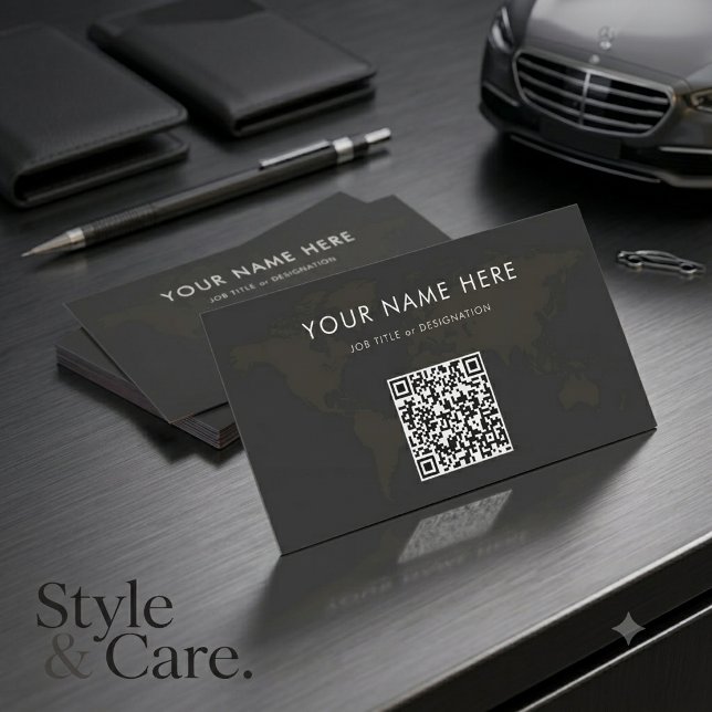 Personalised Info Magnet Card with QR Code (Personalized Info Magnet Card with QR Code)