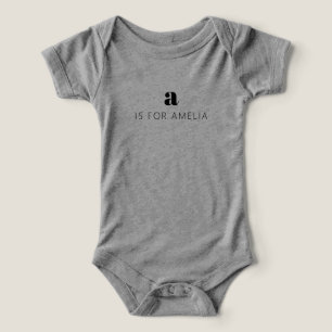 Personalised Initial is for Name Cute Sweet Simple