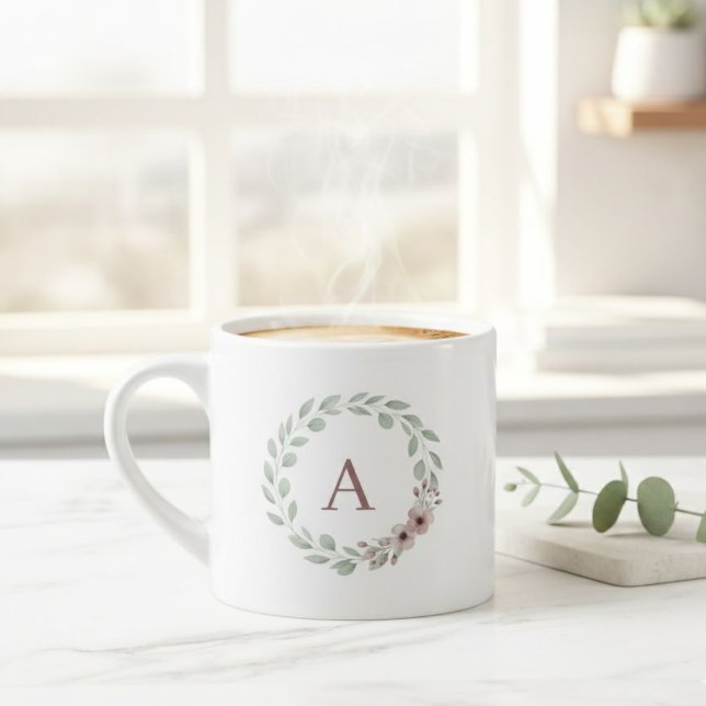 Personalised Initial Mug – Custom Letter Coffee  (Creator Uploaded)