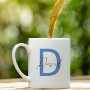 Personalised initial trendy Name cofee Mug 