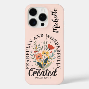 Personalised Inspirational Christian Bible Verse  iPhone 16 Pro Case