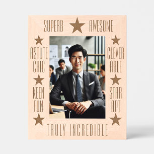 Personalised Inspirational Modern Abstract Twirl Etched Frames