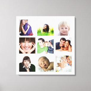 Personalised Instagram Photo Collage Canvas Print