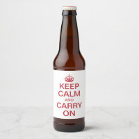 Personalised internet meme KEEP CALM and CARRY ON
