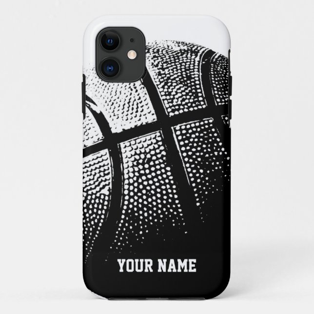 Personalised iPhone case | basketball sports (Back)