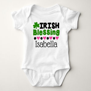 Personalised Irish Blessing St. Patrick's Bodysuit