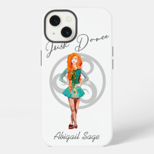 Personalised Irish Dance Hard Shoe Celtic Knot iPhone 13 Case