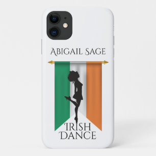 Personalised Irish Dancer - Flag of Ireland Dance  Case-Mate iPhone Case