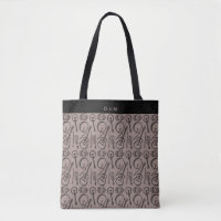Personalised Irish Music Instrument Shoulder Tote