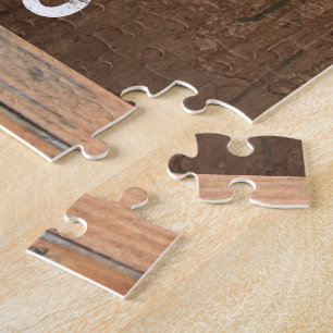 Personalised Irish Pub Old Keg Effect Sign Jigsaw Puzzle