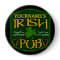 Personalised Irish Pub Sign Pin