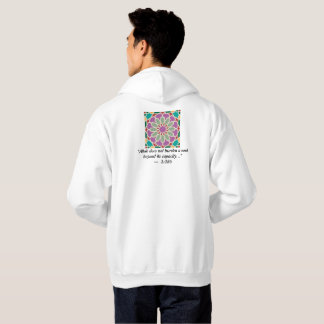 Personalised Islamic Tile Quran Saying Typography Hoodie