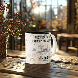 Personalised Istanbul Memory - Line Art Landmark Two-Tone Coffee Mug