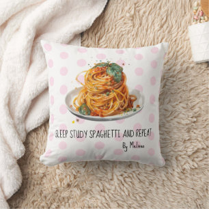 Personalised Italy Decoration Spaghetti Modern Cushion