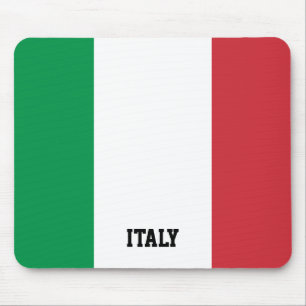 Personalised Italy Flag Mouse Pad