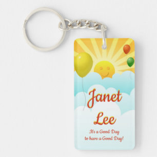 Personalised Its A Good Day To Have A Good Day Key Ring