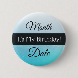 Personalised Its My Birthday March 5th Button