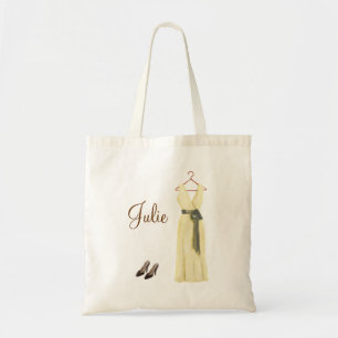 Personalised Ivory Bridesmaid Tote Bag