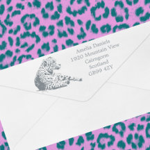 Personalised Jaguar New Home Address