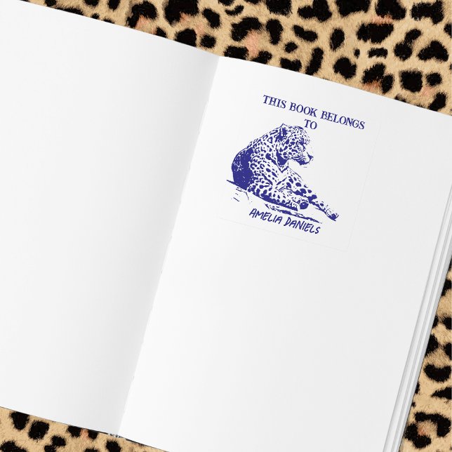 Personalised Jaguar Self-inking Stamp (Creator Uploaded)
