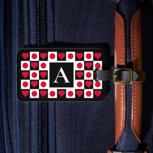 Personalised Japanese Flag Custom Letter Japan Luggage Tag