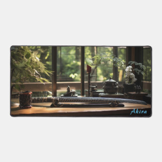 Personalised Japanese Workbench & Garden Desk Mat 