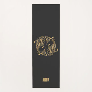 Personalised Japanesse Koi Fish Japan Lover Yoga Mat