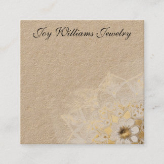 Personalised Jewellery Earring Card