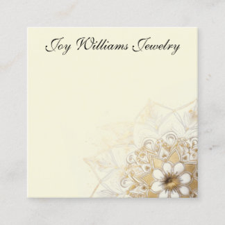 Personalised Jewellery Earring Card