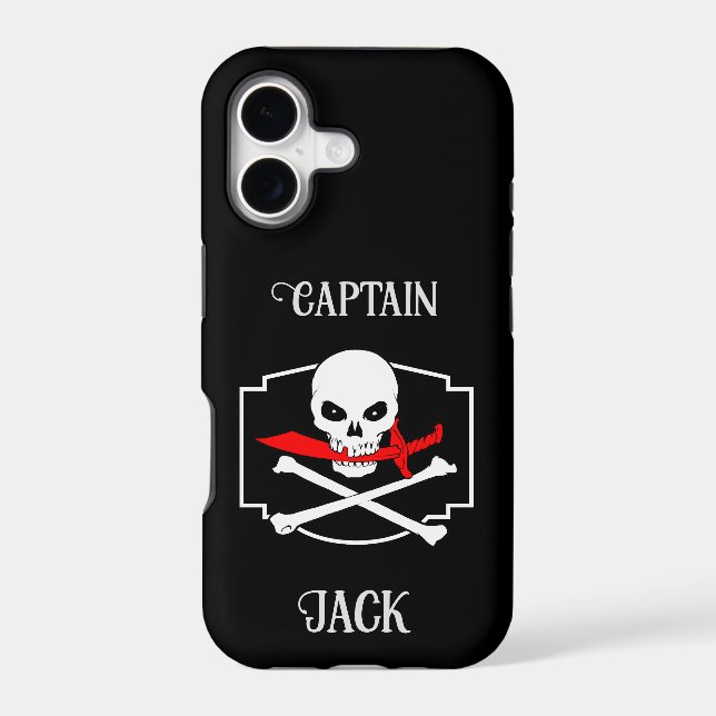 Personalised Jolly Roger (Cutlass)  (Back)