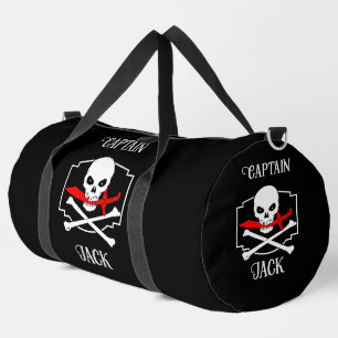 Personalised Jolly Roger (Cutlass)  Duffle Bag