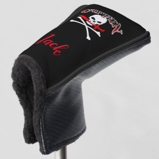 Personalised Jolly Roger (Cutlass) Golf Head Cover
