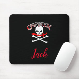 Personalised Jolly Roger (Cutlass)  Mouse Pad