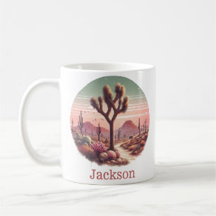 Personalised Joshua Tree National Park Watercolor Coffee Mug