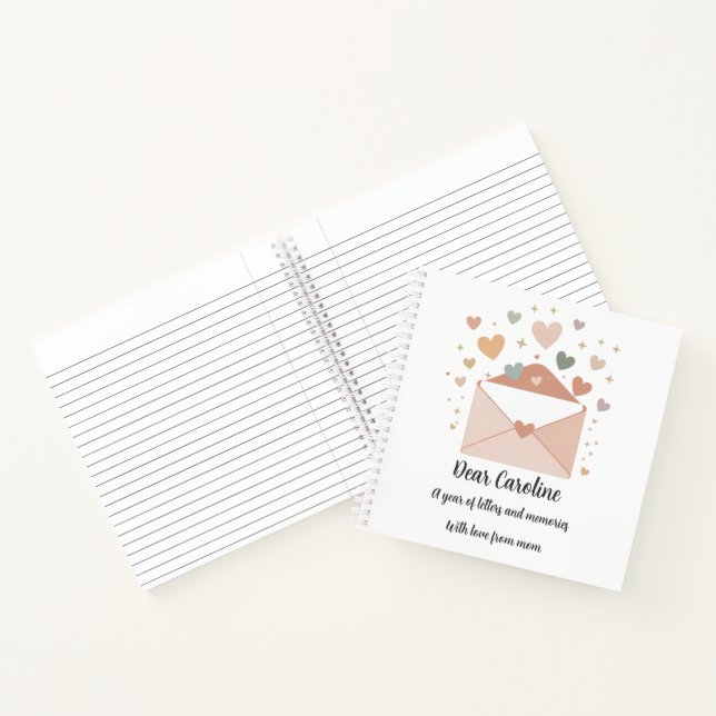  Personalised Journal – Letters and Memories (Inside)