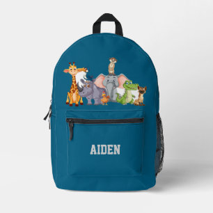 Personalised Jungle safari Backpack for Kid
