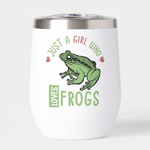Personalised Just a girl who loves frogs Frog Gift