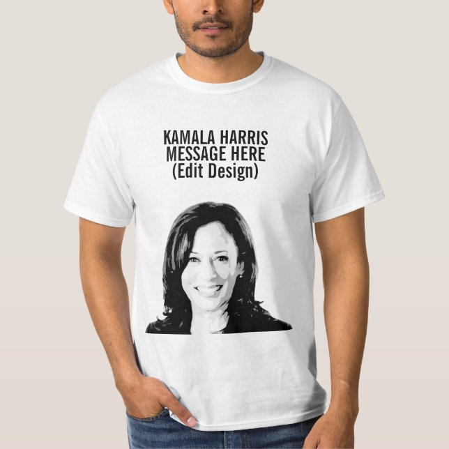 Personalised Kamala Harris T-Shirt (Front)