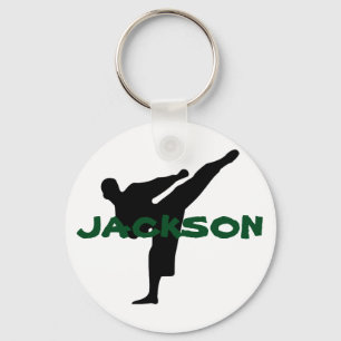 Personalised Karate Keychain