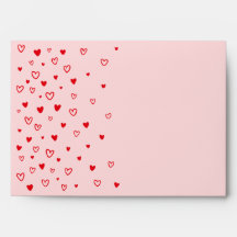 Personalised Kawaii Cute Red Hearts Love Valentine