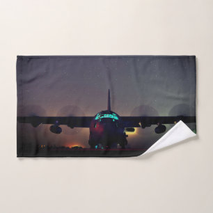 Personalised KC-130 Turboprop Plane Hand Towel