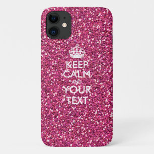 Personalised KEEP CALM AND Your Text Case-Mate iPhone Case