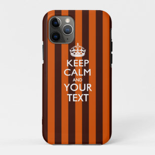 Personalised KEEP CALM AND Your Text Case-Mate iPhone Case